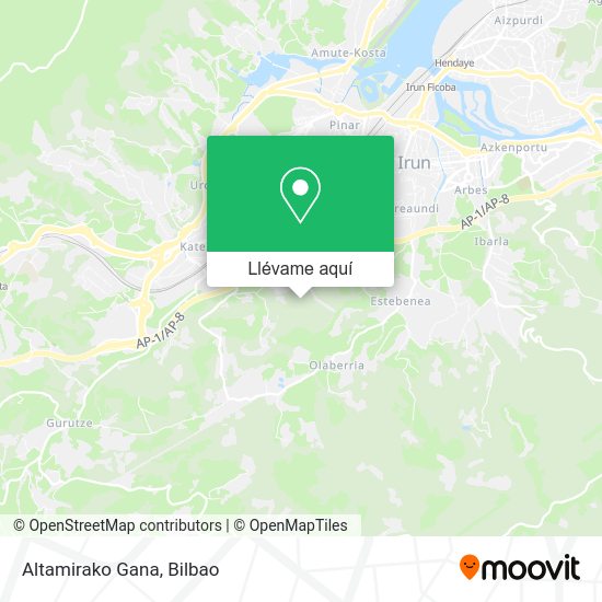 Mapa Altamirako Gana
