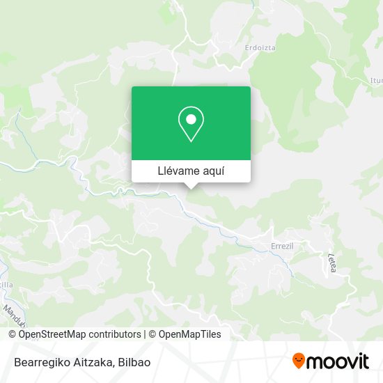 Mapa Bearregiko Aitzaka