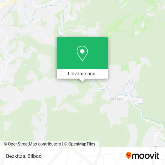 Mapa Bezkitza