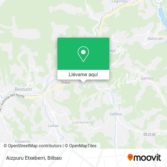 Mapa Aizpuru Etxeberri