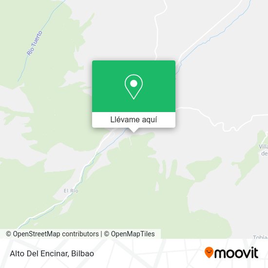 Mapa Alto Del Encinar