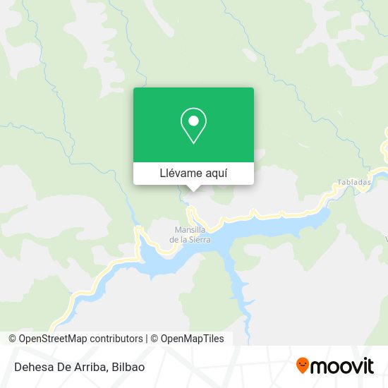 Mapa Dehesa De Arriba