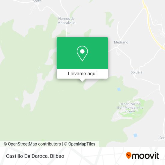 Mapa Castillo De Daroca