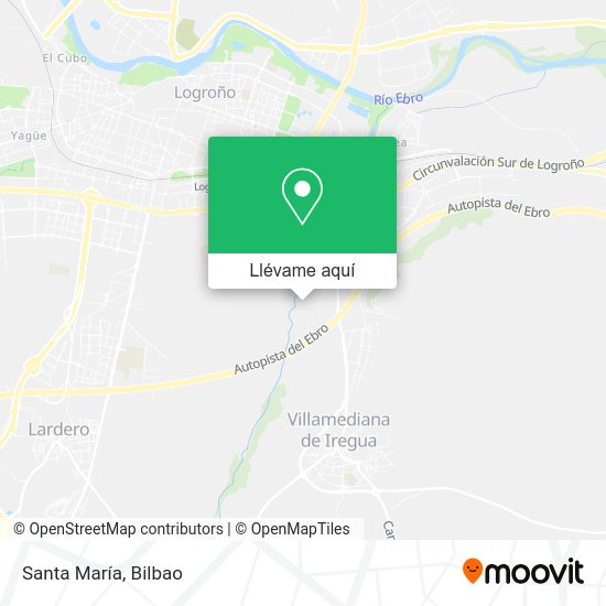 Mapa Santa María