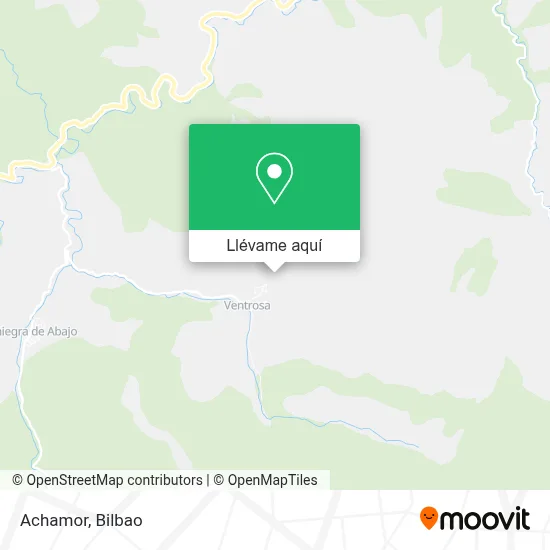 Mapa Achamor