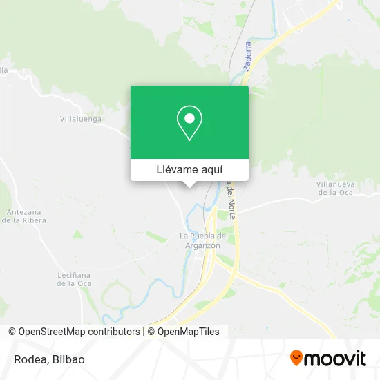Mapa Rodea