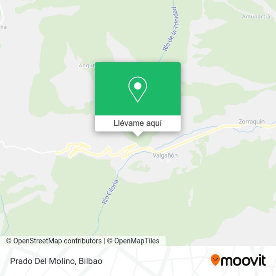 Mapa Prado Del Molino