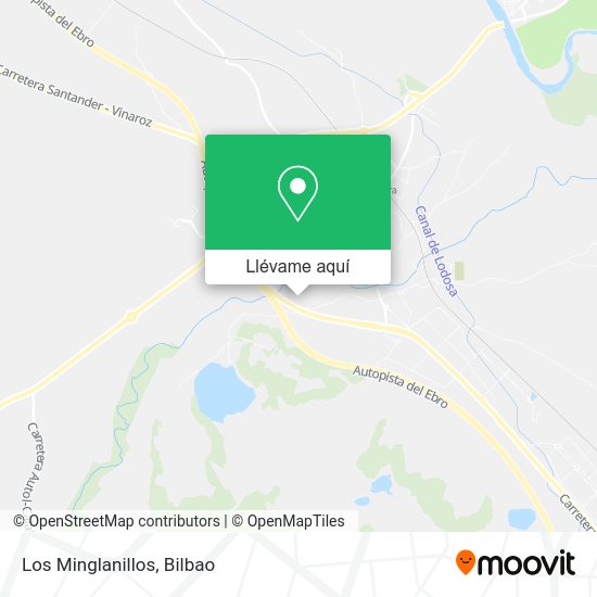 Mapa Los Minglanillos