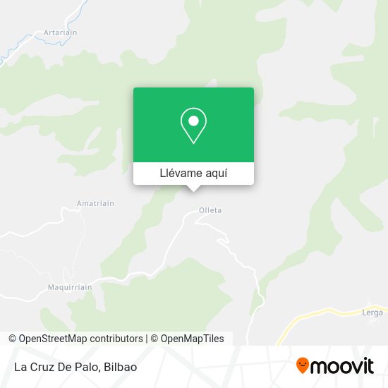 Mapa La Cruz De Palo