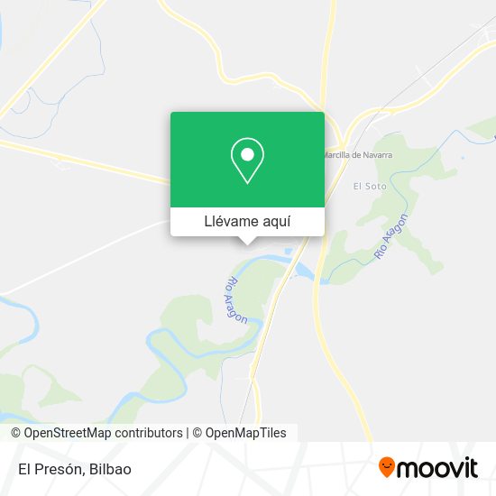 Mapa El Presón