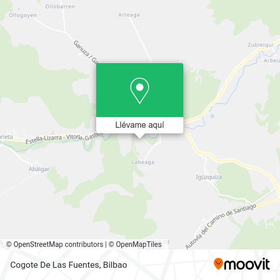 Mapa Cogote De Las Fuentes