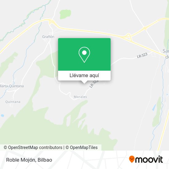 Mapa Roble Mojón