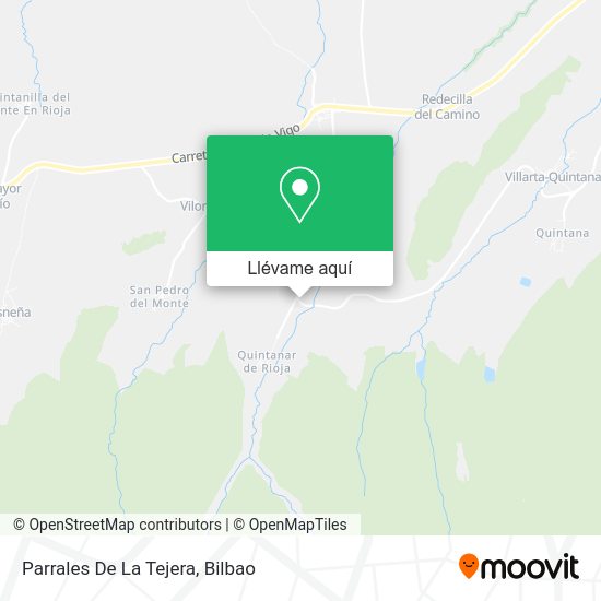 Mapa Parrales De La Tejera