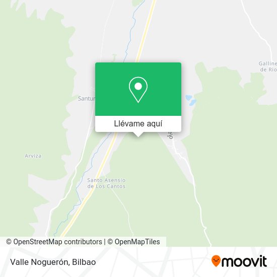 Mapa Valle Noguerón