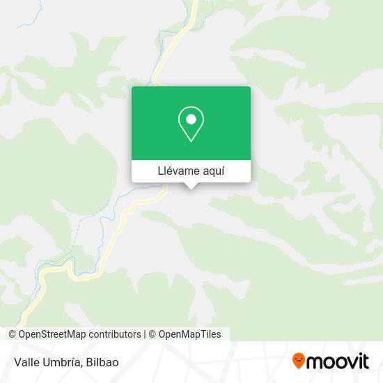 Mapa Valle Umbría