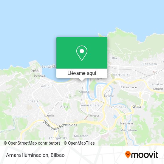 Mapa Amara Iluminacion
