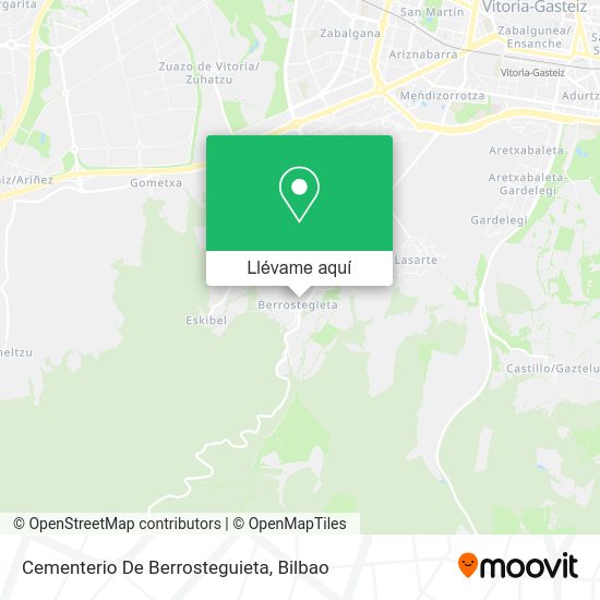 Mapa Cementerio De Berrosteguieta