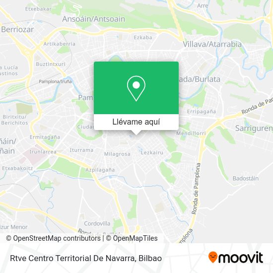 Mapa Rtve Centro Territorial De Navarra