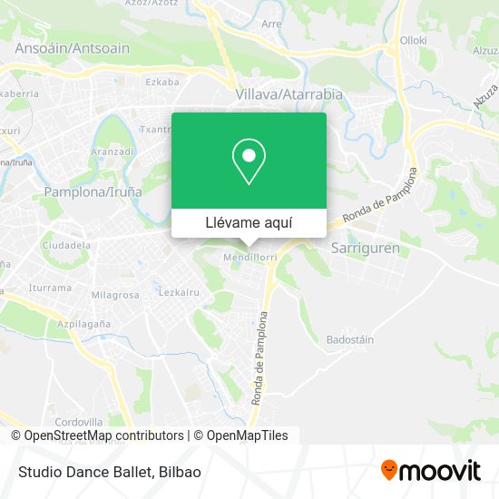 Mapa Studio Dance Ballet