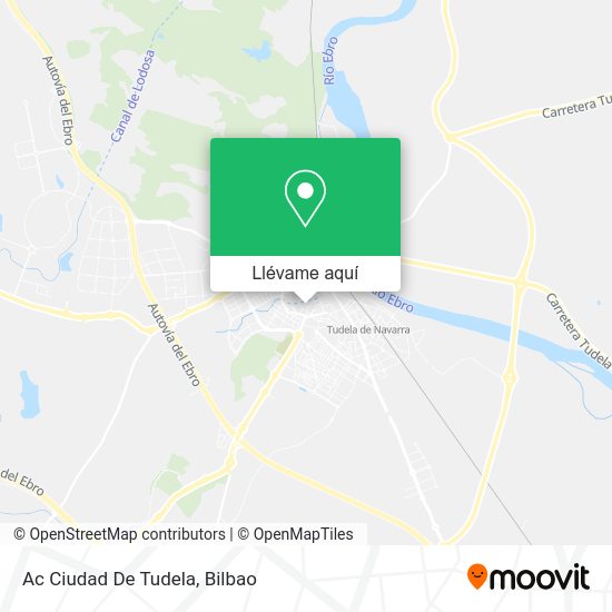 Mapa Ac Ciudad De Tudela