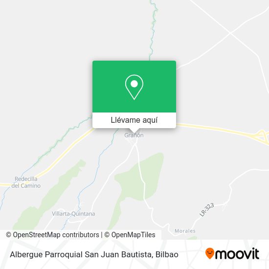 Mapa Albergue Parroquial San Juan Bautista