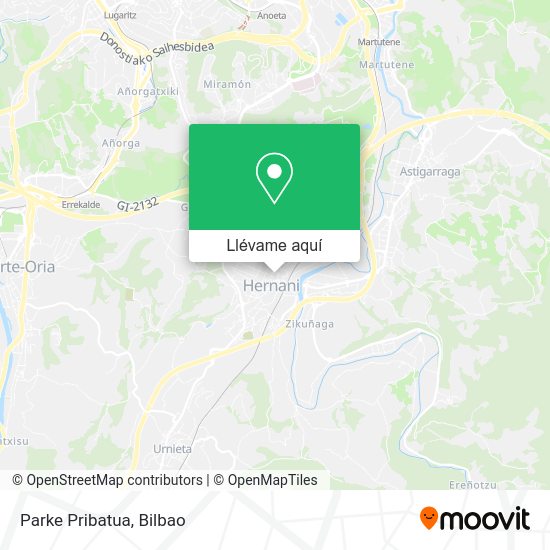 Mapa Parke Pribatua