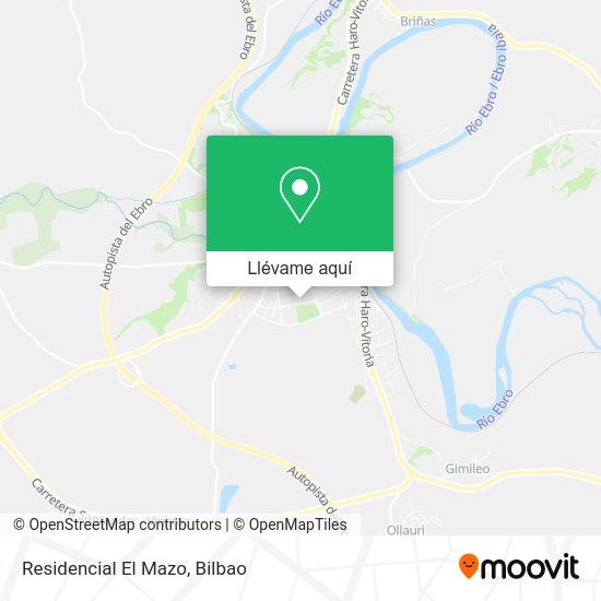 Mapa Residencial El Mazo