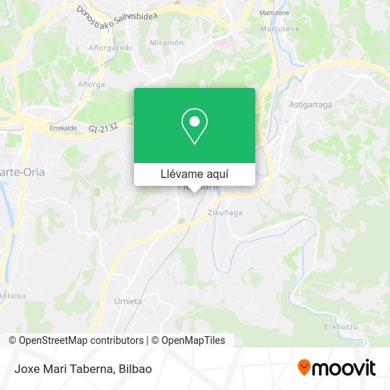 Mapa Joxe Mari Taberna
