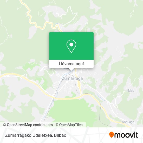 Mapa Zumarragako Udaletxea