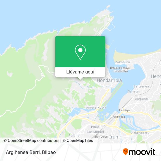 Mapa Argiñenea Berri