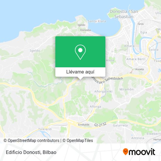 Mapa Edificio Donosti