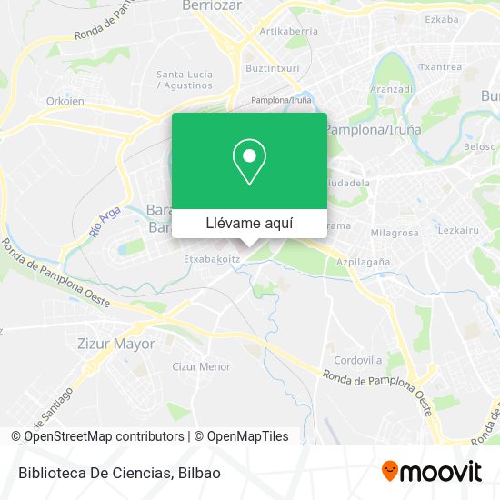 Mapa Biblioteca De Ciencias