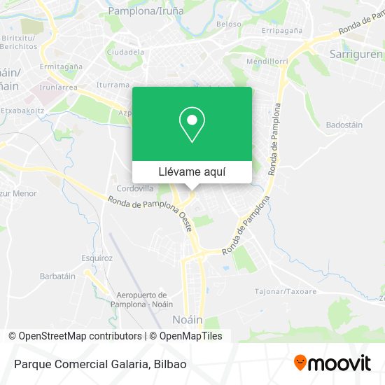 Mapa Parque Comercial Galaria