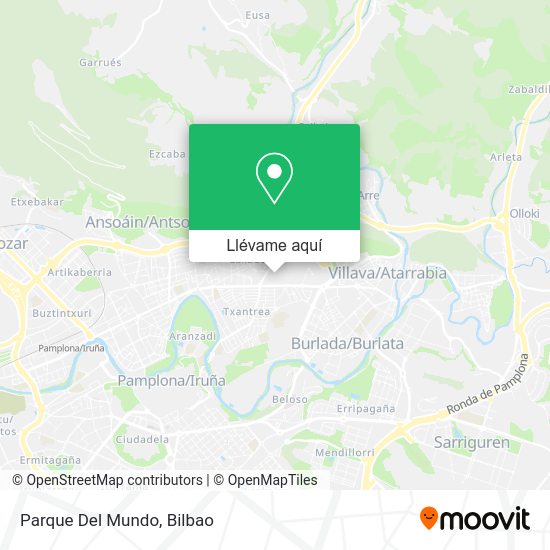 Mapa Parque Del Mundo