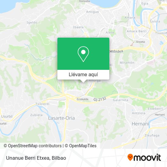 Mapa Unanue Berri Etxea