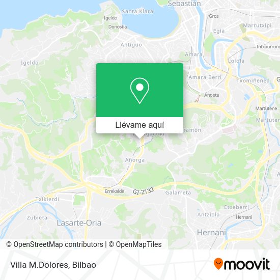 Mapa Villa M.Dolores