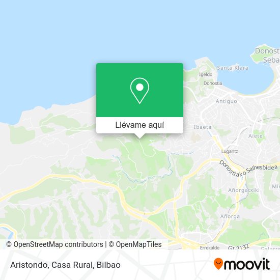 Mapa Aristondo, Casa Rural