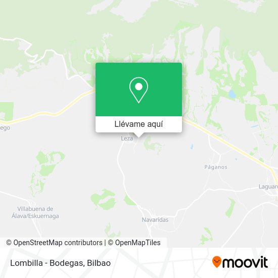 Mapa Lombilla - Bodegas