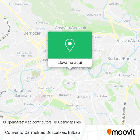 Mapa Convento Carmelitas Descalzas