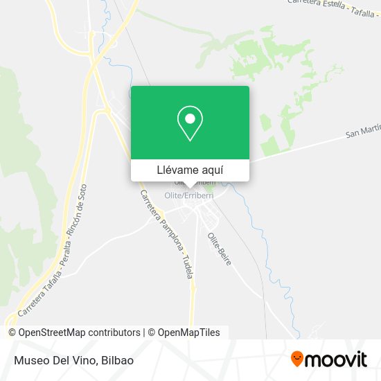 Mapa Museo Del Vino