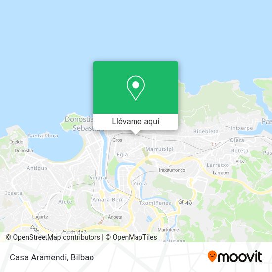 Mapa Casa Aramendi
