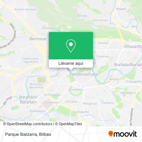 Mapa Parque Ibaizarra