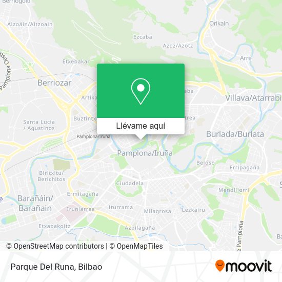 Mapa Parque Del Runa