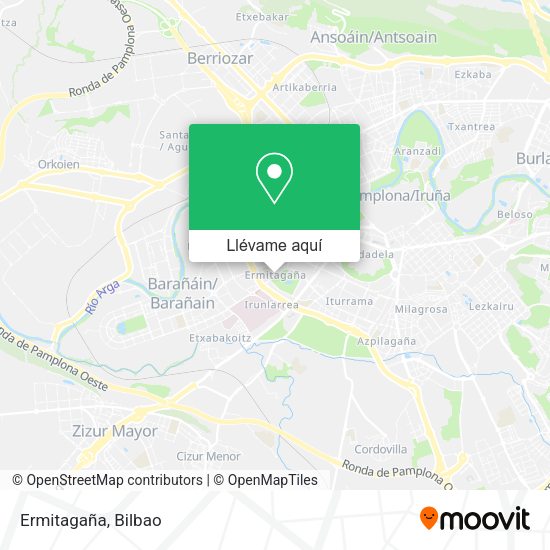Mapa Ermitagaña
