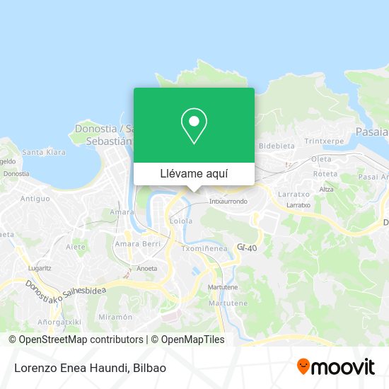 Mapa Lorenzo Enea Haundi