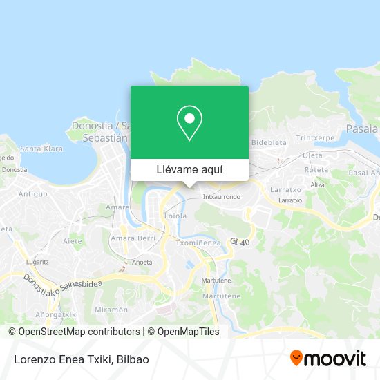 Mapa Lorenzo Enea Txiki