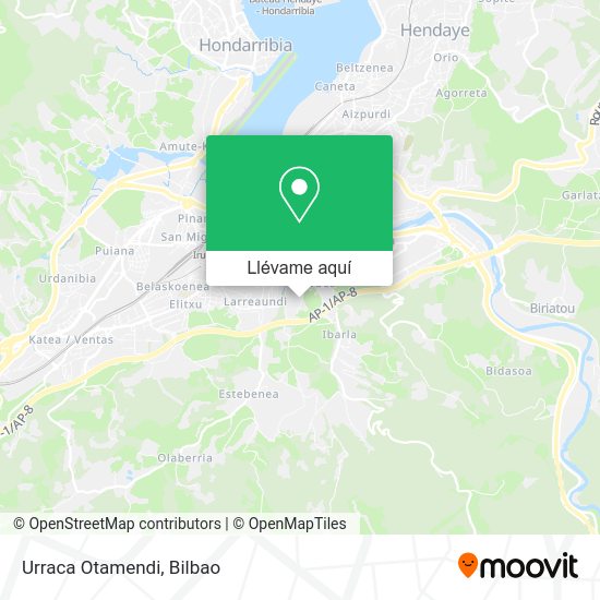 Mapa Urraca Otamendi