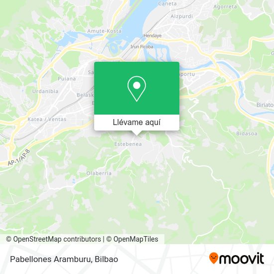 Mapa Pabellones Aramburu