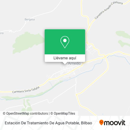 Mapa Estación De Tratamiento De Agua Potable