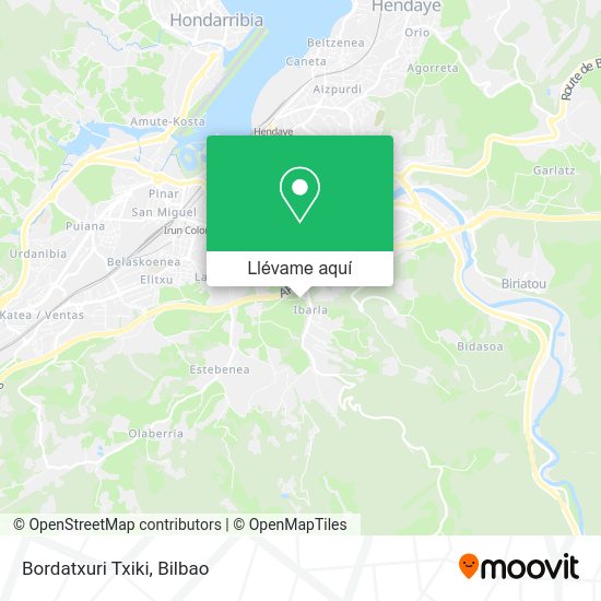 Mapa Bordatxuri Txiki